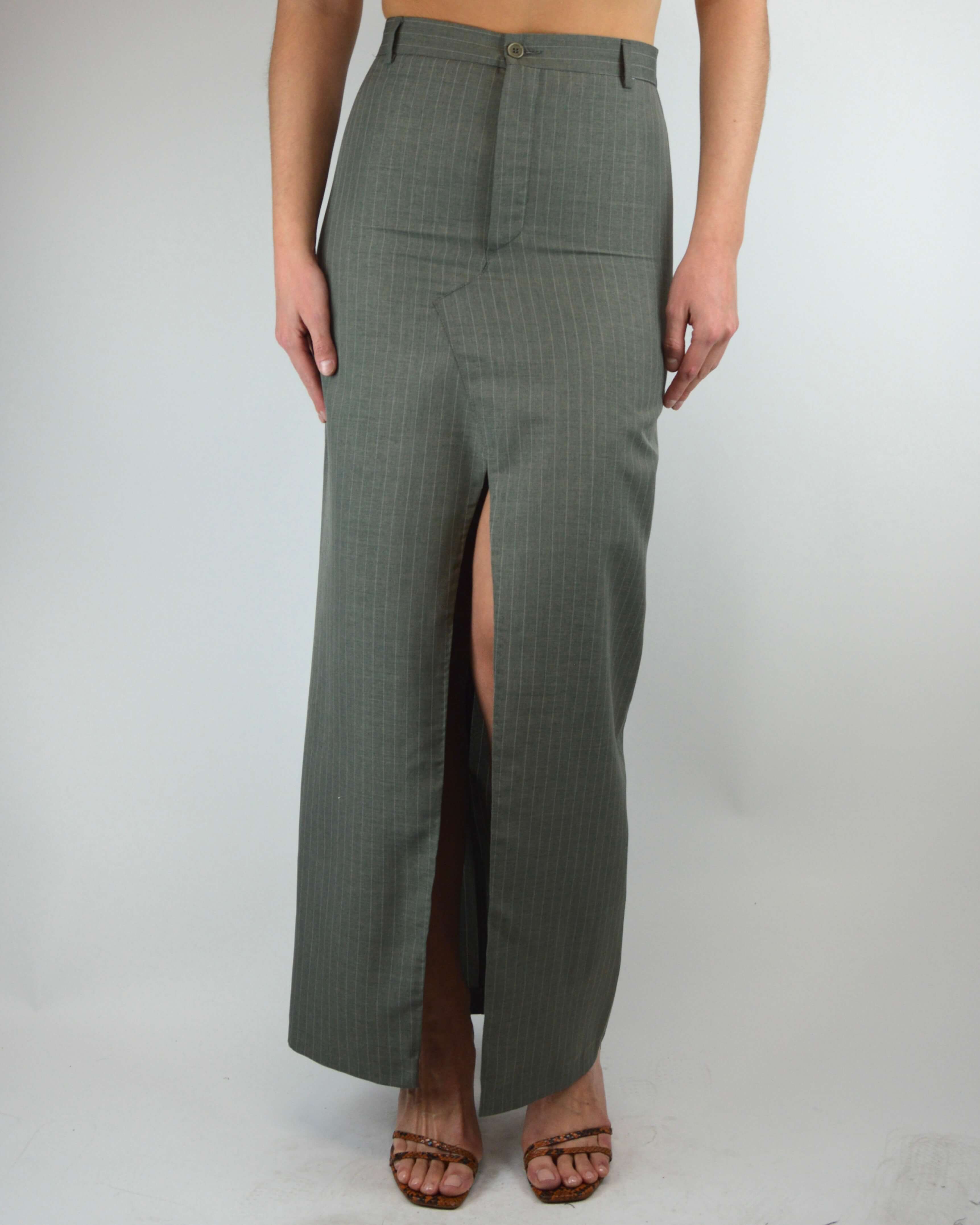 Vegan Skirt Suit - Green (XS/S)
