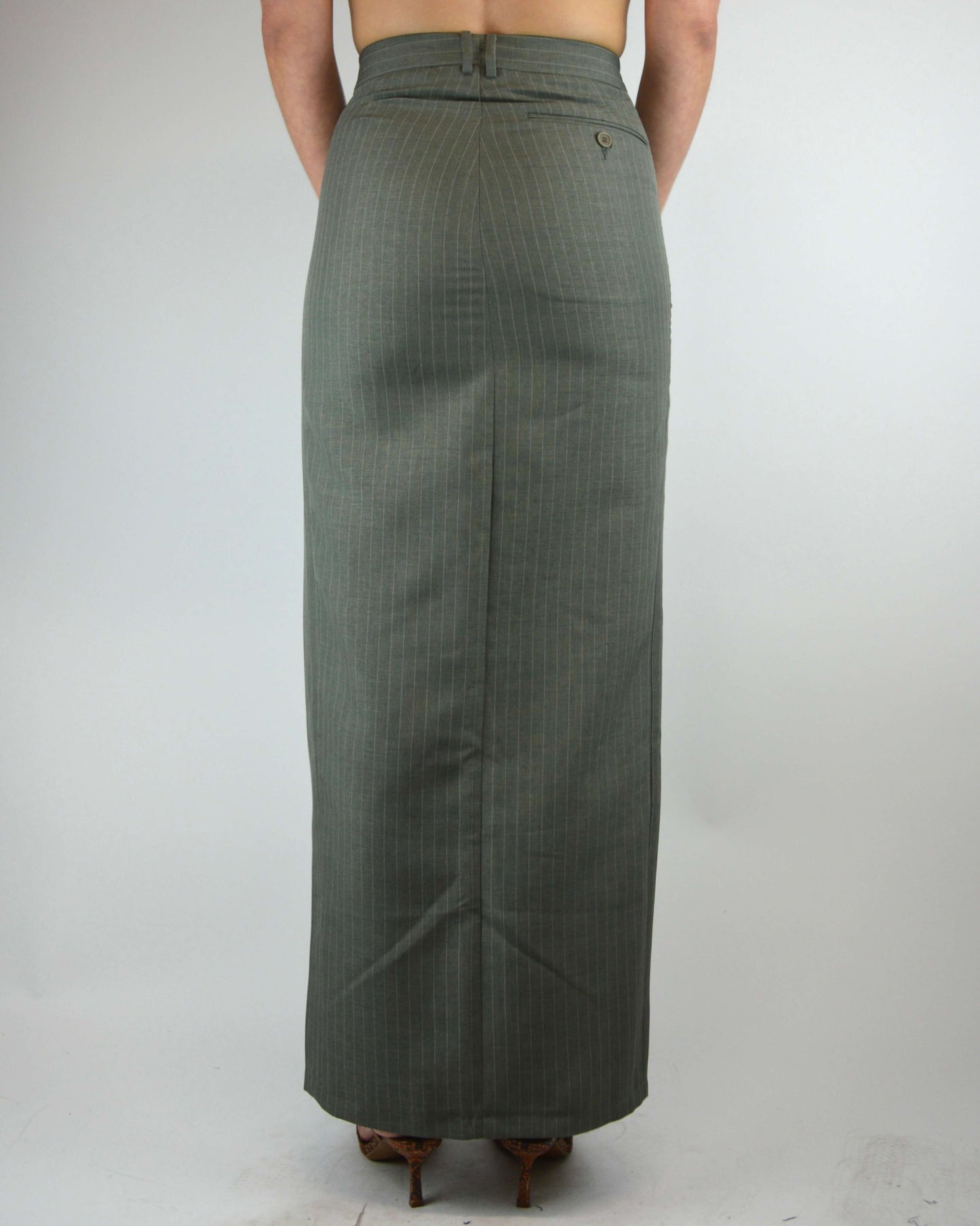 Vegan Skirt Suit - Green (XS/S)