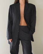 Suit - black striped (S/M)