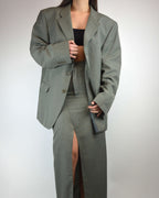 Vegan Skirt Suit - Green (XS/S)