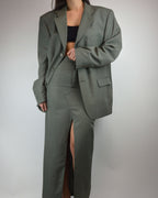 Vegan Skirt Suit - Green (XS/S)