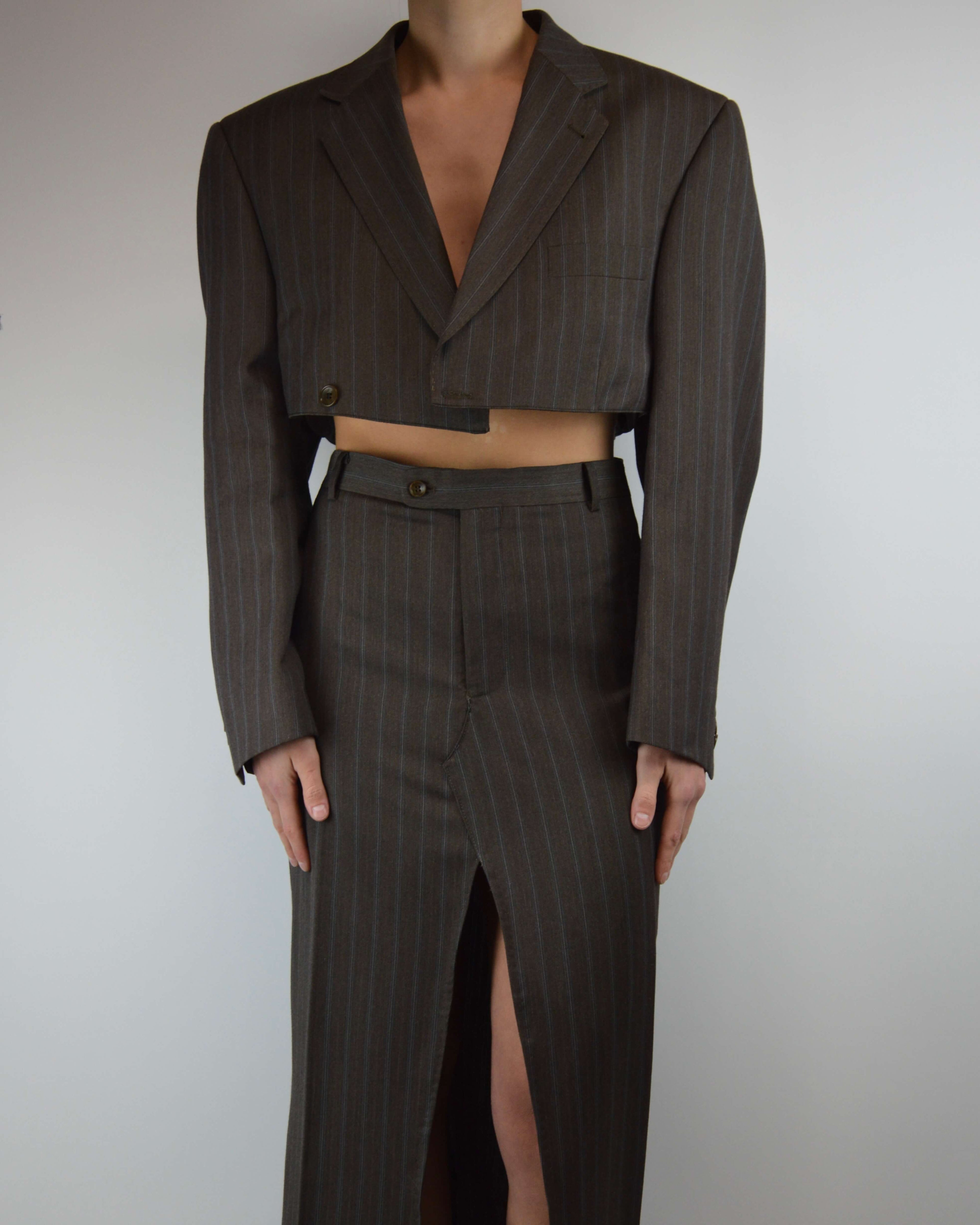 Blaset & Long Skirt - Soft Brown (S/M)