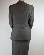 Traje de falda - Gris claro (XS/S)