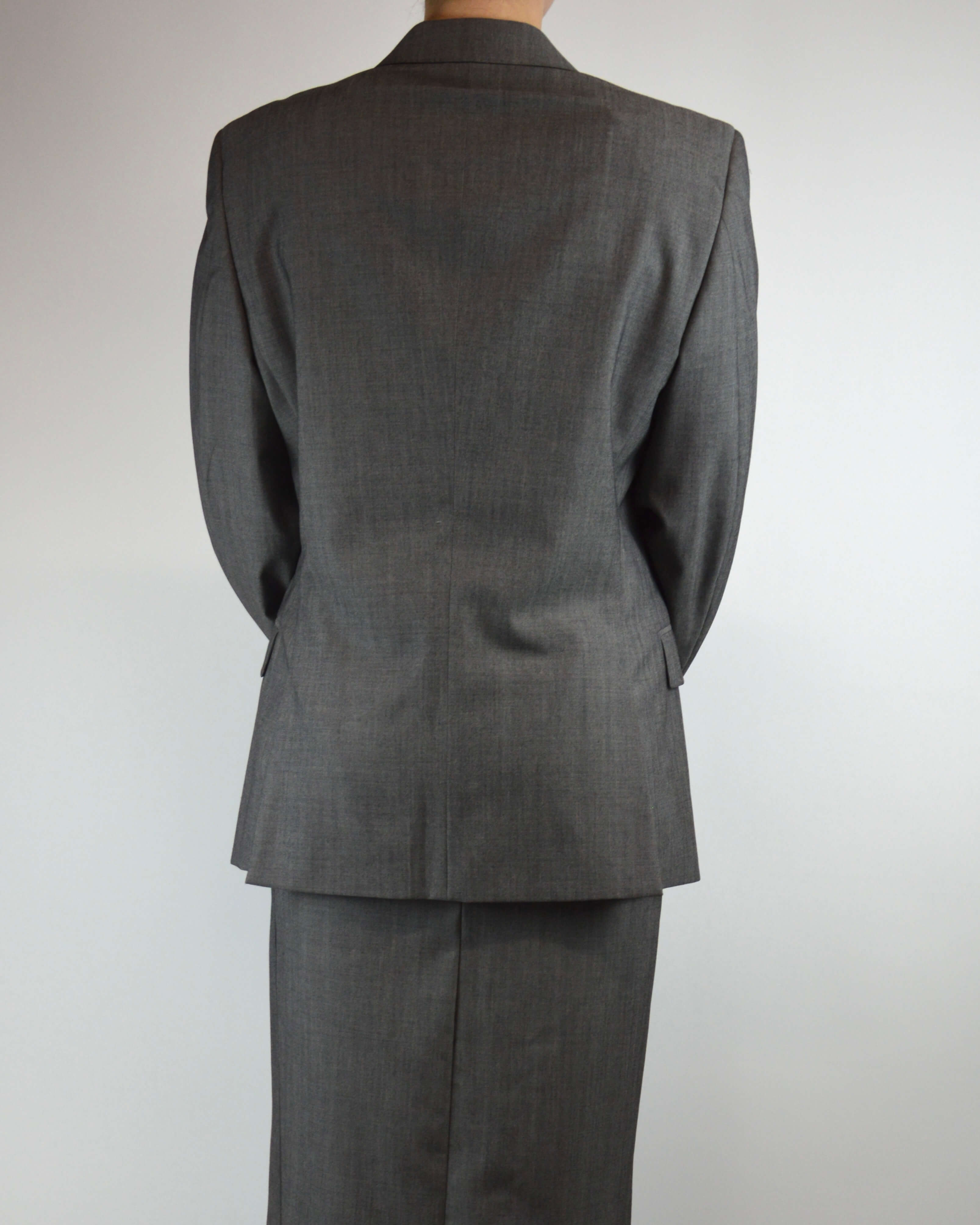 Skirt Suit - Light Grey (XS/S)
