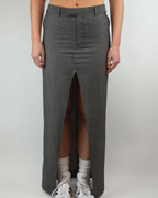 Traje de falda - Gris claro (XS/S)