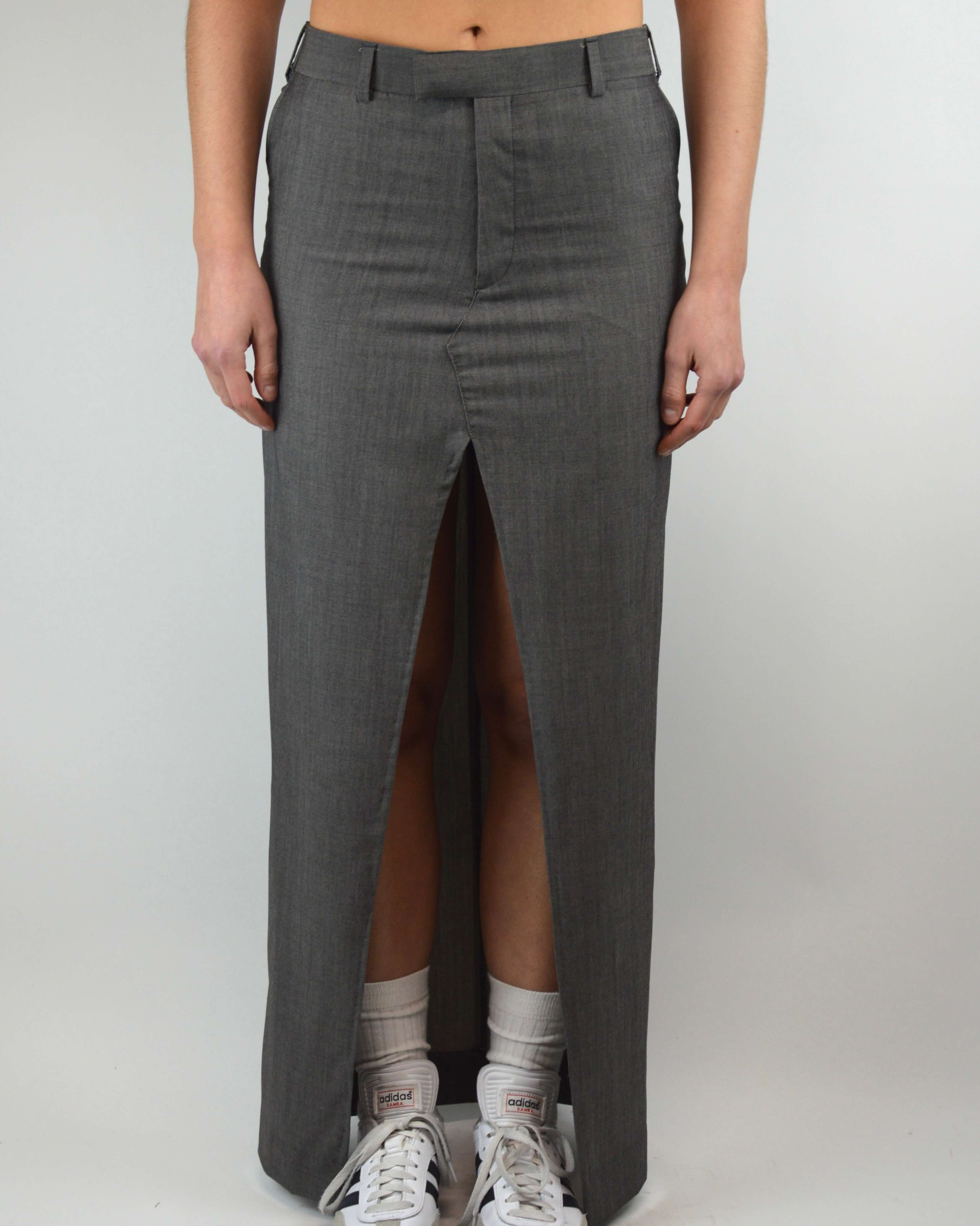 Skirt Suit - Light Grey (XS/S)
