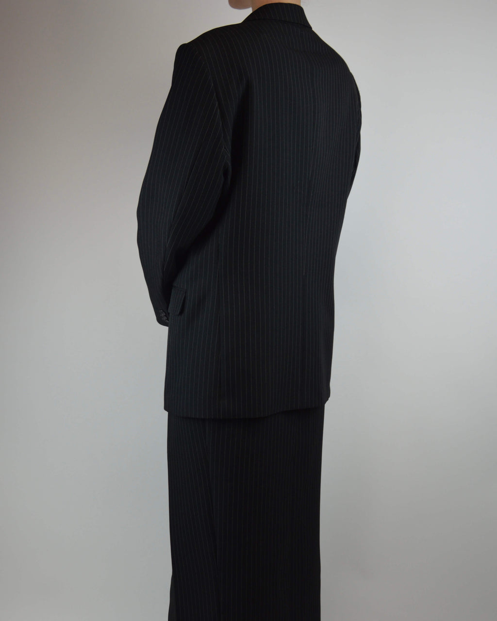 Three Pieces Skirt Suit - Vegan Black 90s (XS/S)