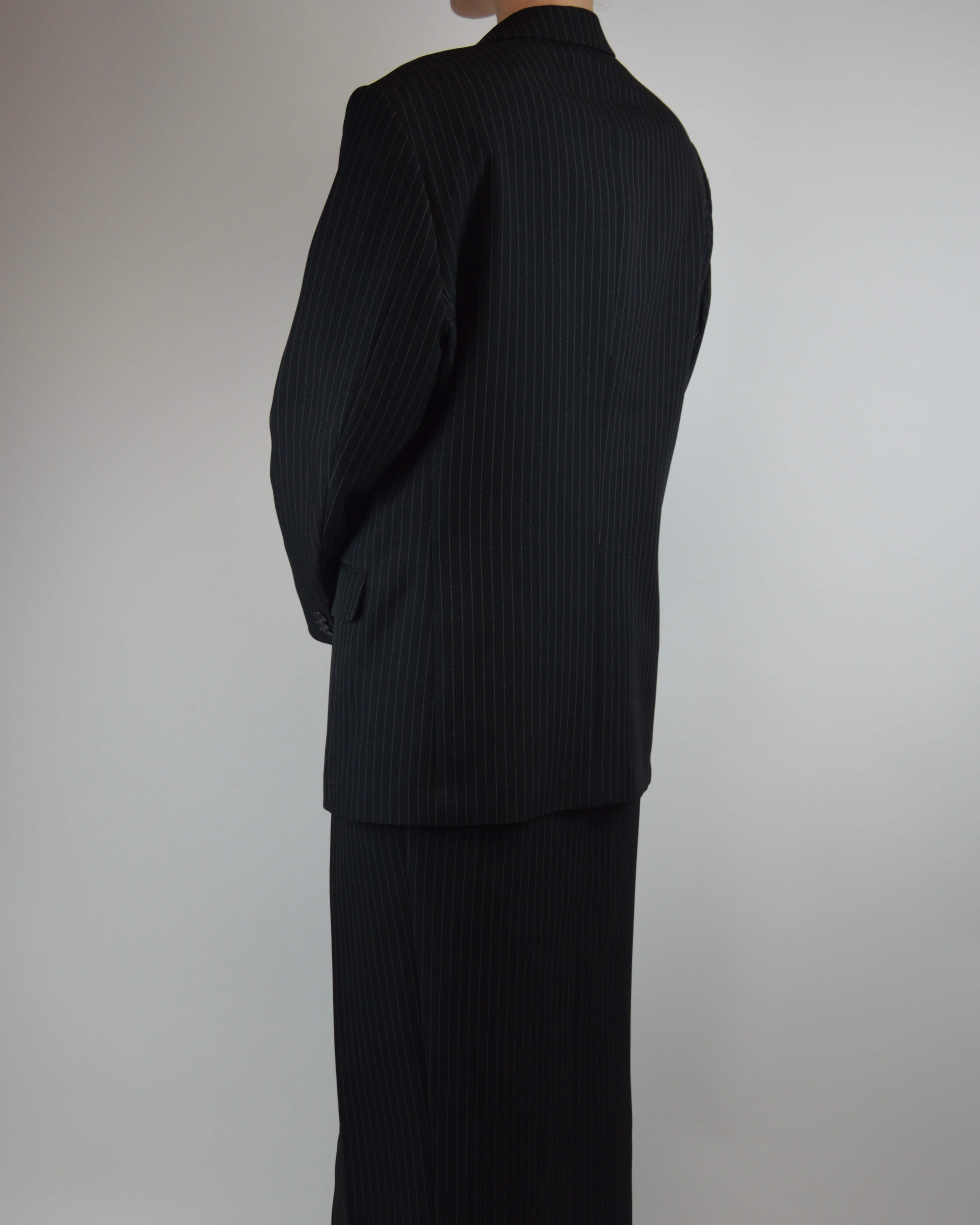 Three Pieces Skirt Suit - Vegan Black 90s (XS/S)