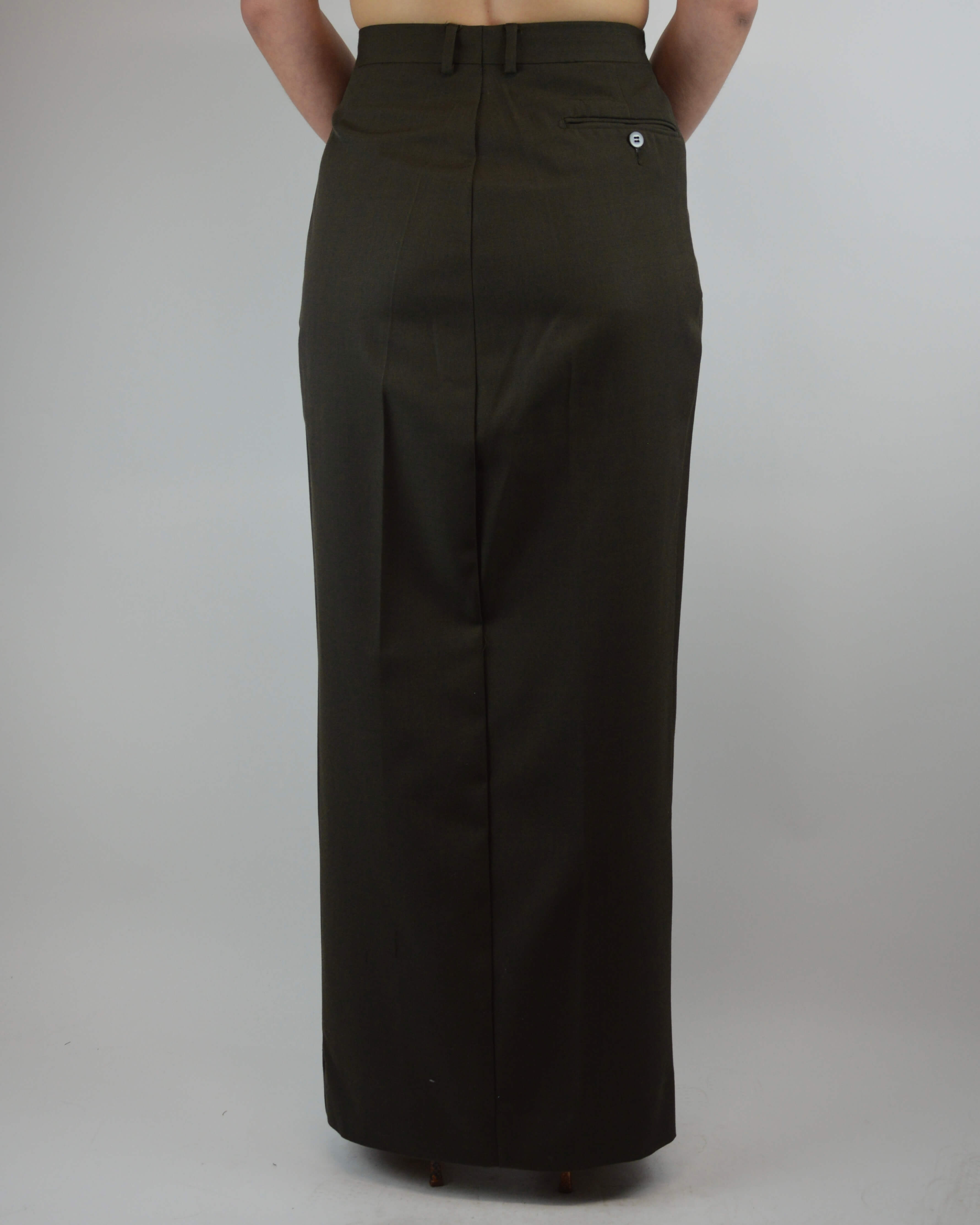 Falda larga - Verde bosque (S/M)