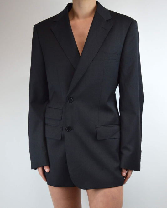 Mini Blazer Dress - Perfect Black (S/M)