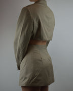 Blaset - Beige Blue Lines (S/M)