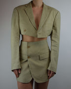 Vegan Blaset - Linen Washed Beige (S/M)