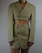 Vegan Blaset - Linen Washed Beige (S/M)