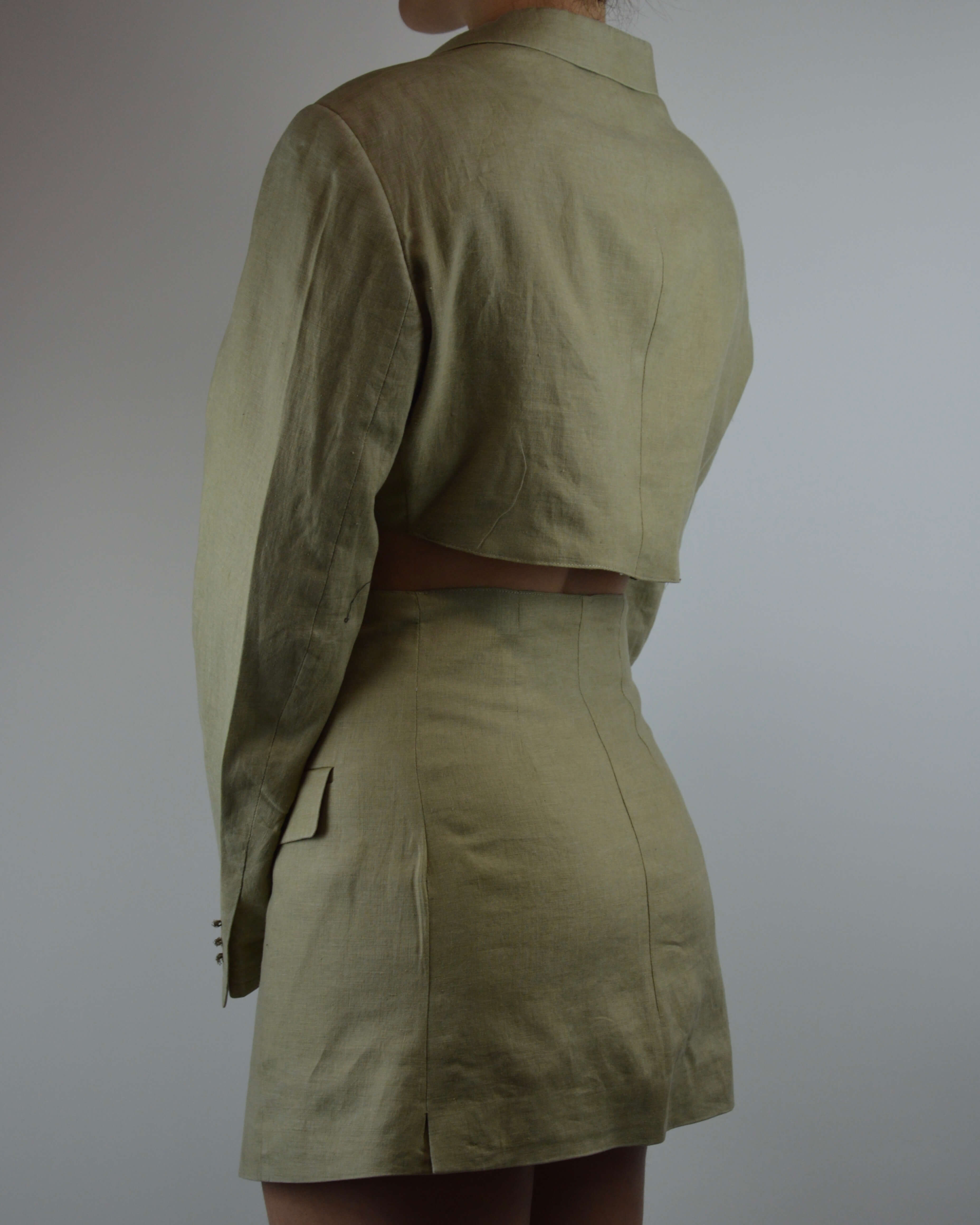 Vegan Blaset - Linen Washed Beige (S/M)
