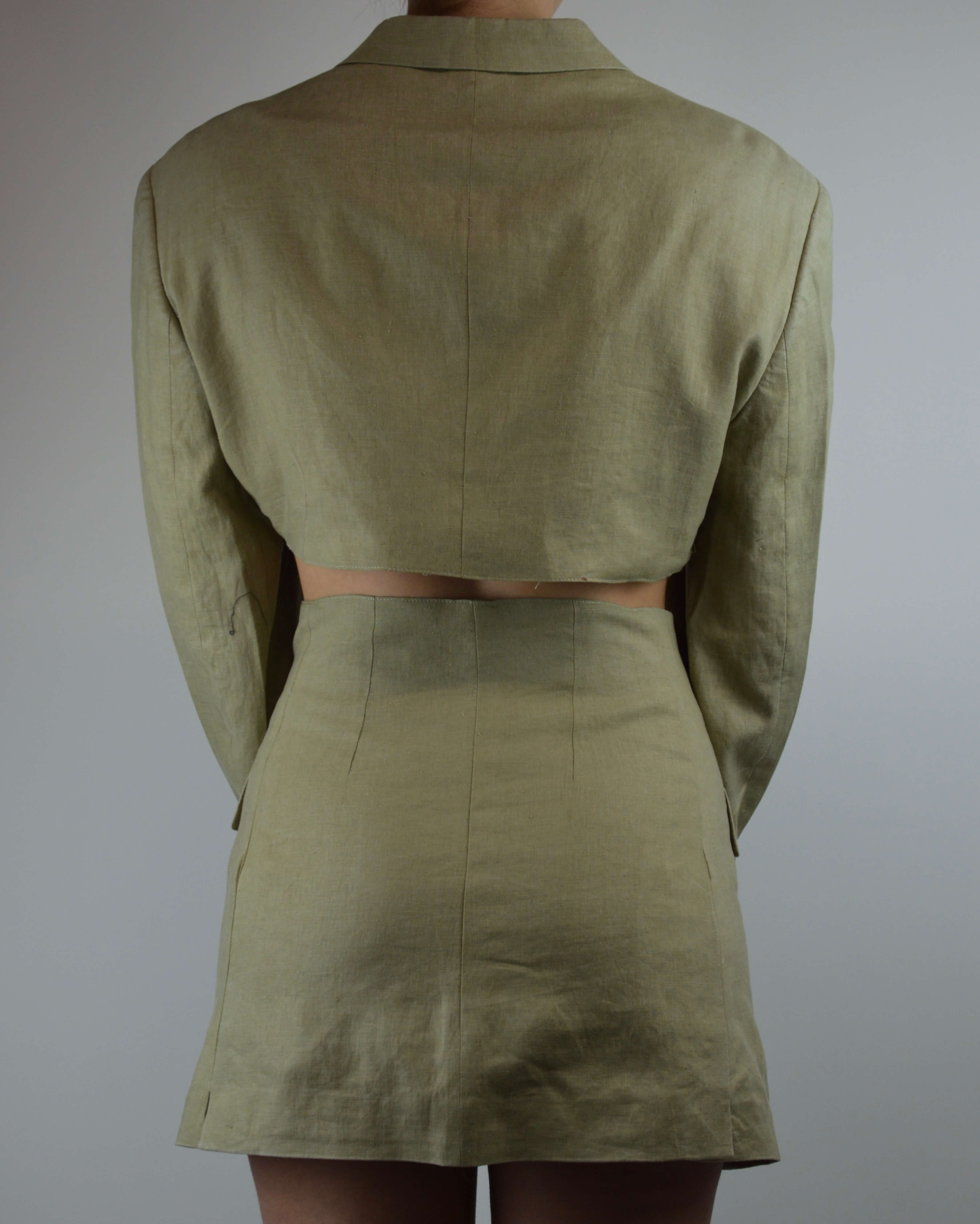 Vegan Blaset - Linen Washed Beige (S/M)