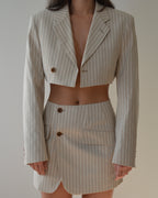 Blaset - striped beige