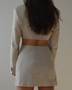 Blaset - striped beige