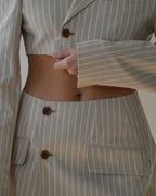 Blaset - striped beige