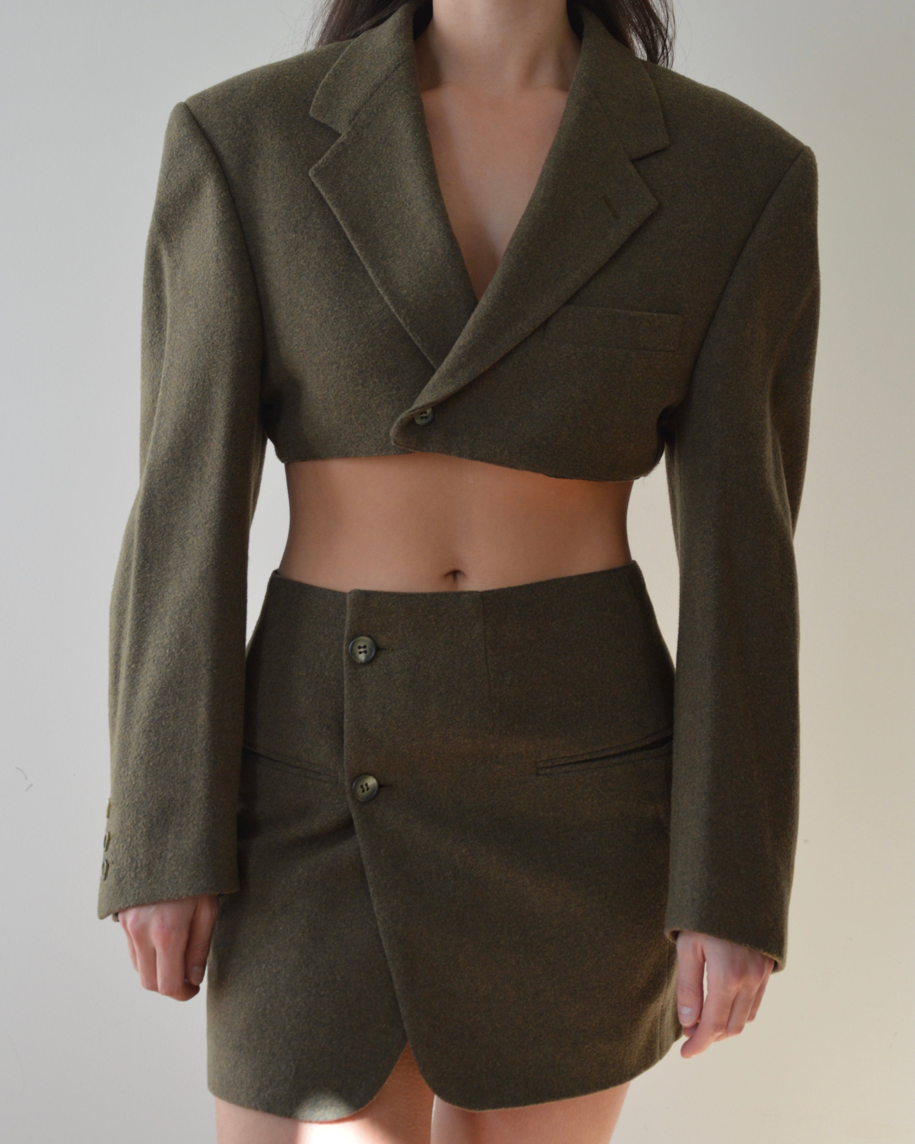 Blaset - green wool