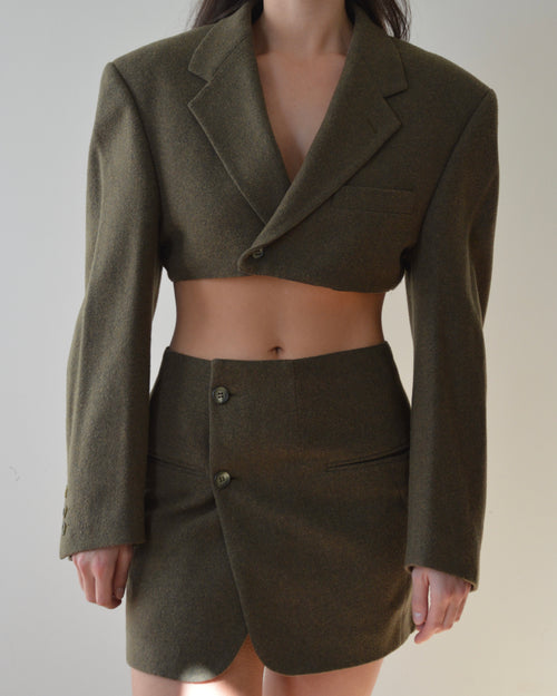 Blaset - green wool