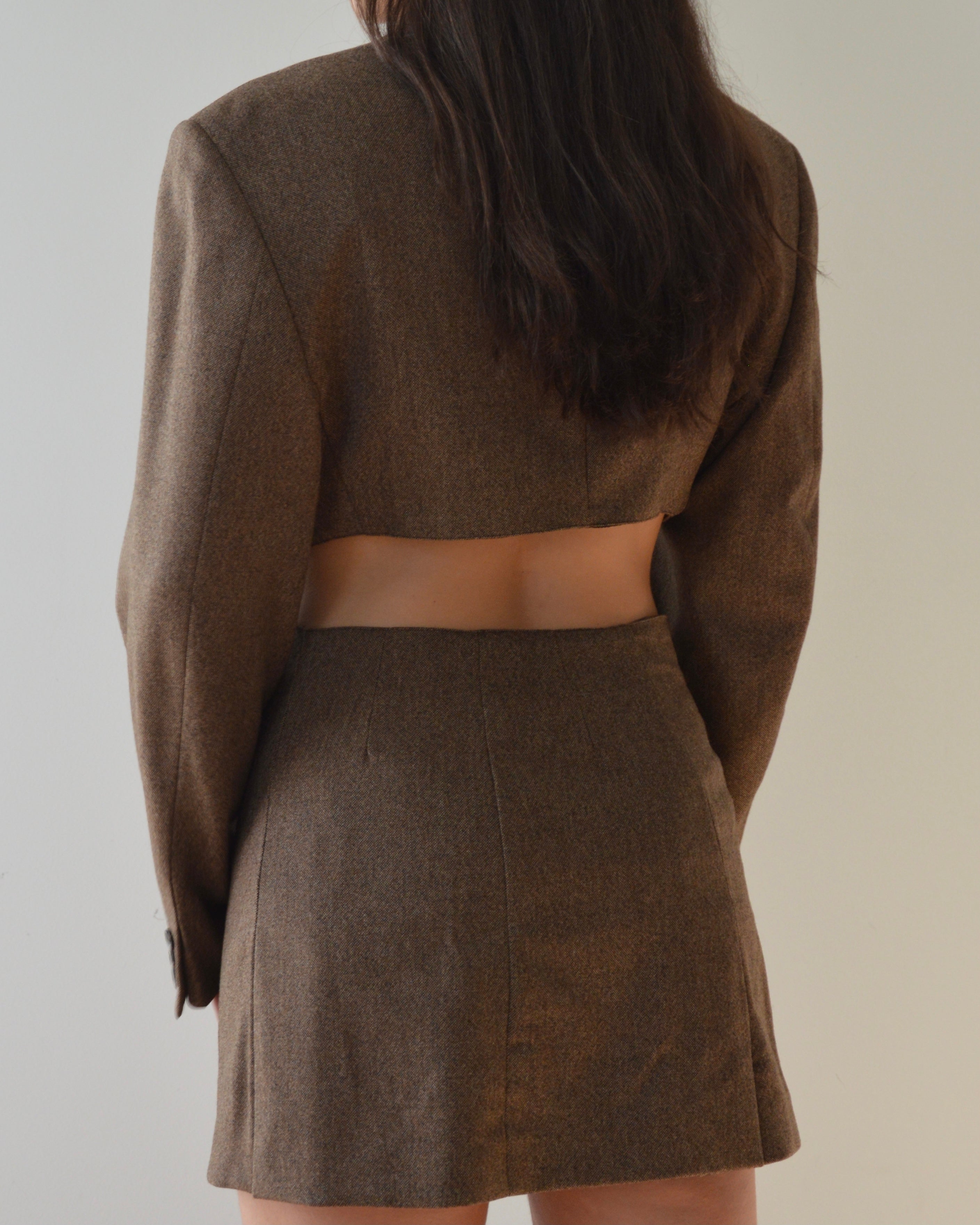 Blaset - mélange brun orangé