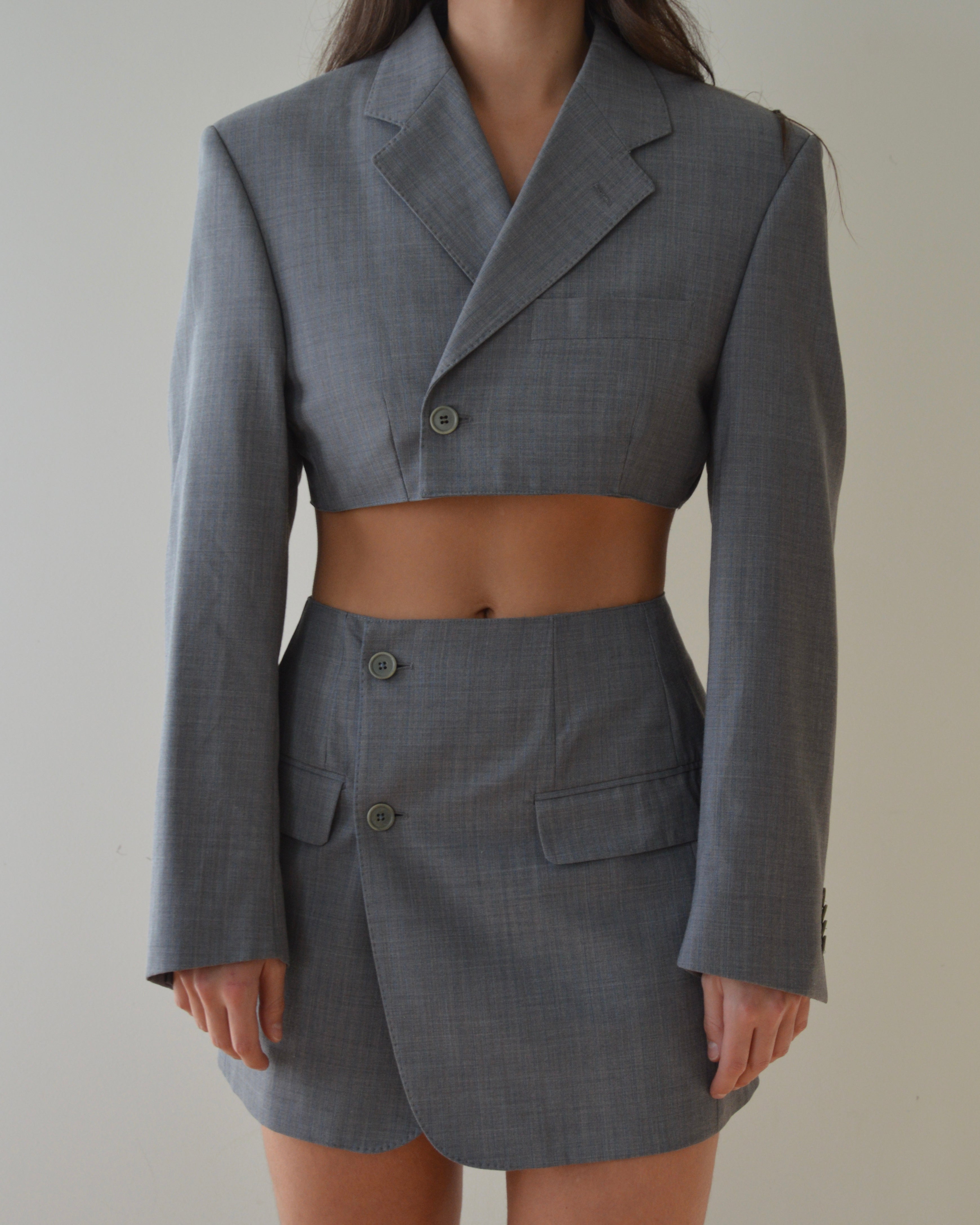 Explosion - bleu clair gris