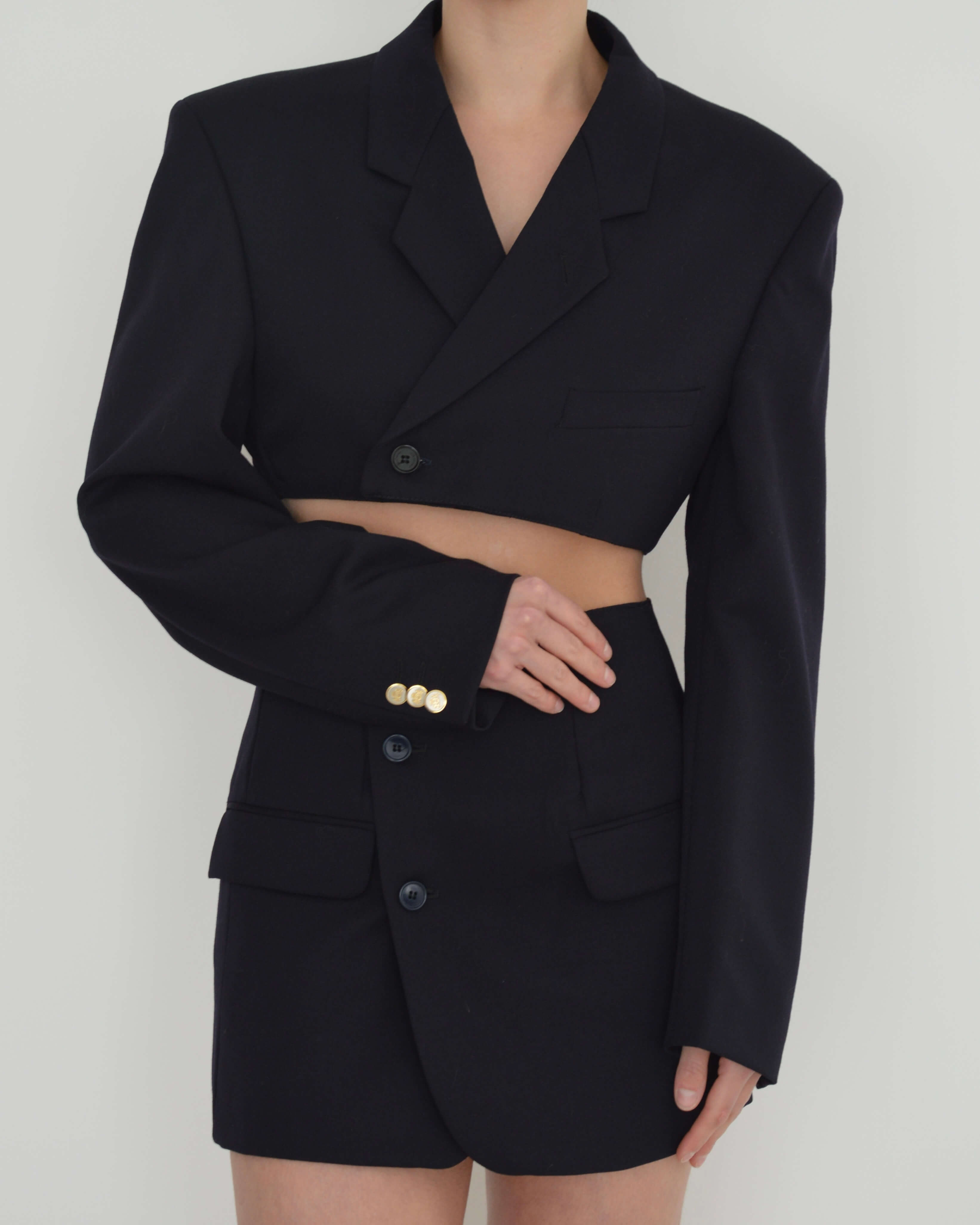 Blaset - Bleu marine Oxford (S/M)