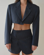 Half top Blaset - navy (BLAZER)