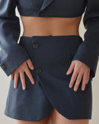 Half bottom Blaset - navy (SKIRT)
