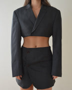 Half top Blaset - gray SACOOR (BLAZER)