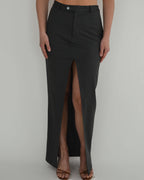 Long Skirt - Silky Grey (S/M)