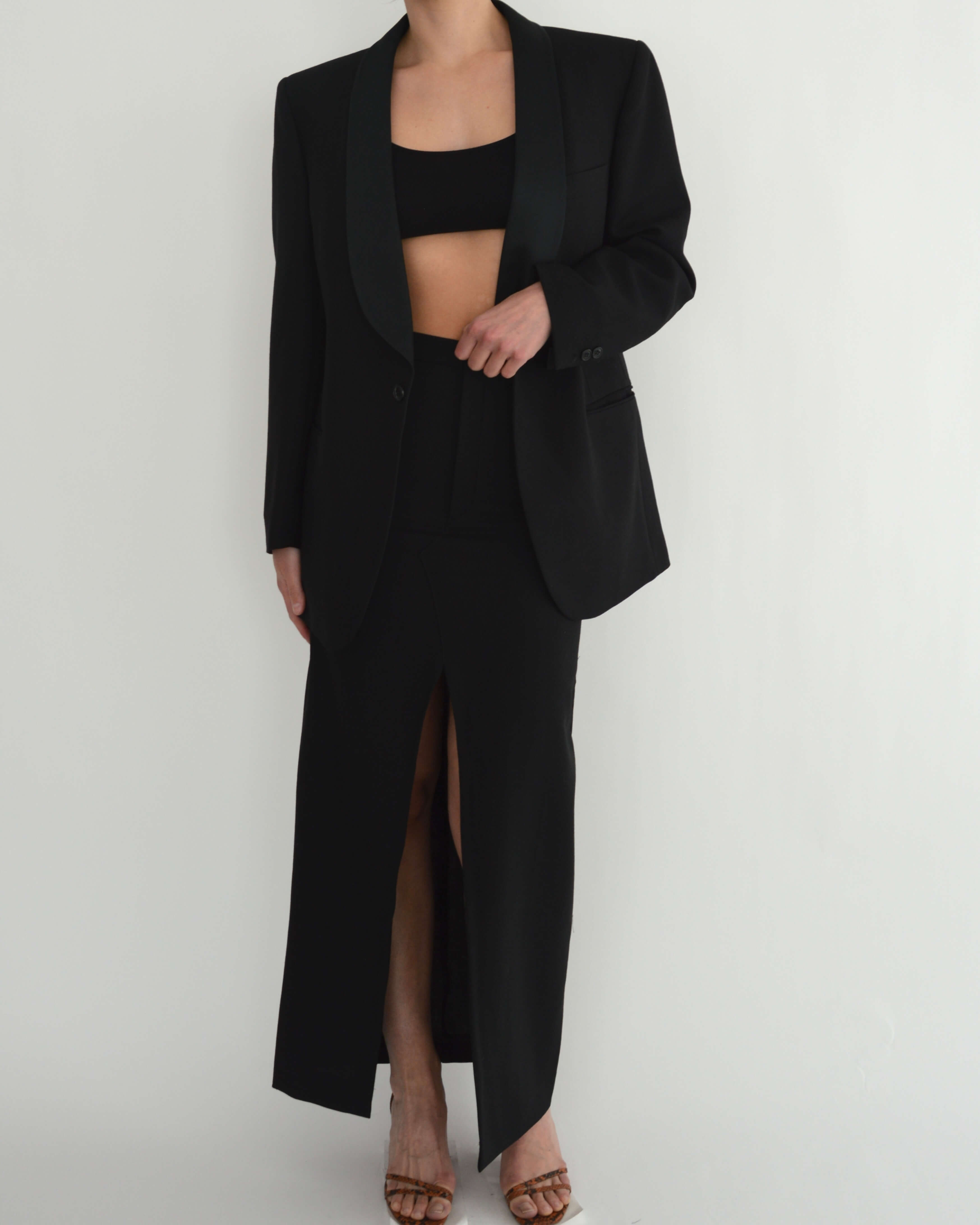 Skirt Suit - Smoking Perfection (XS/S)