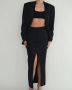 Skirt Suit - Navy Business (S/M)