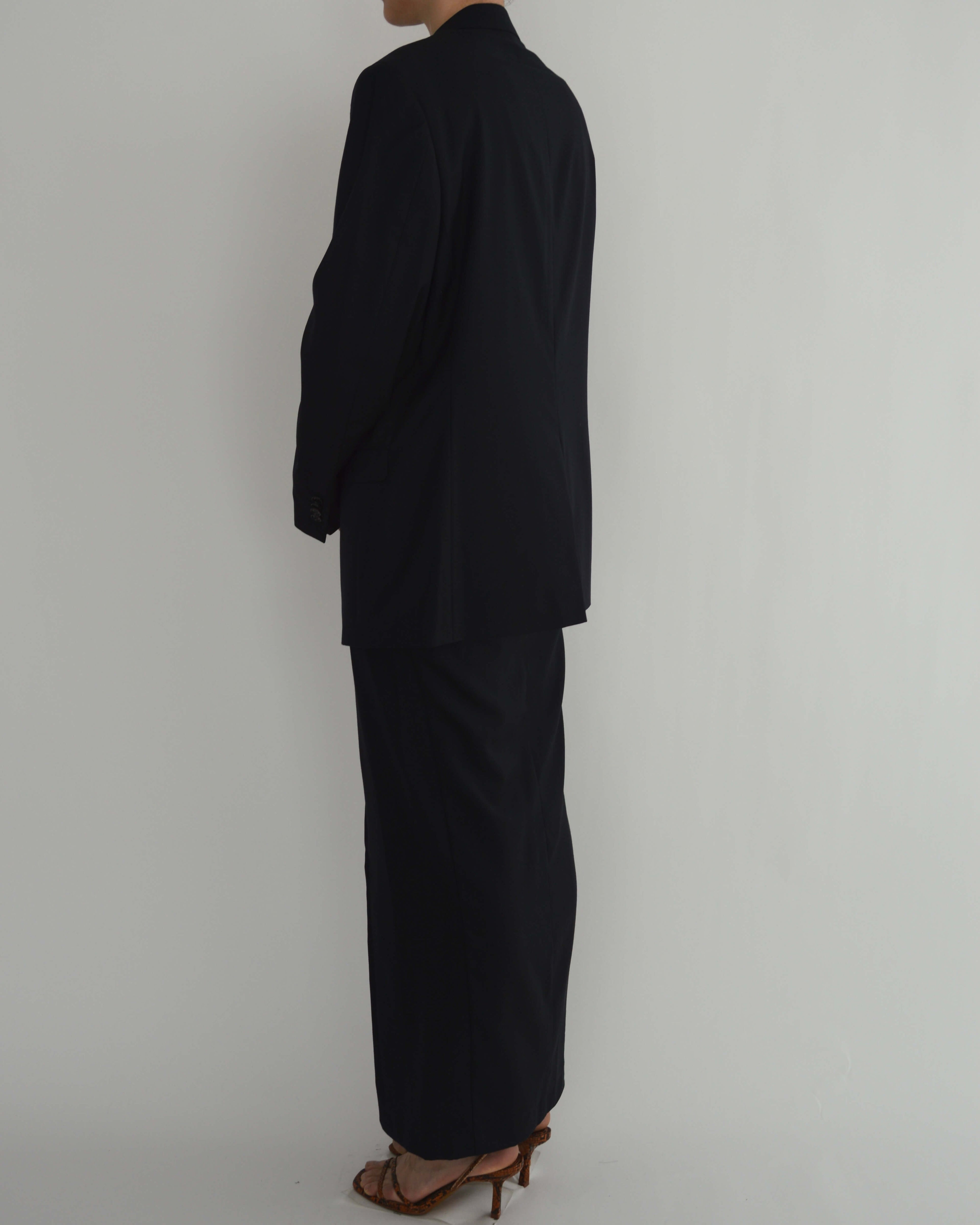 Skirt Suit - Navy Business (S/M)