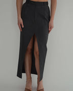Skirt Suit - P. Cardin Grey (XS/S)