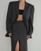 Skirt Suit - P. Cardin Grey (XS/S)