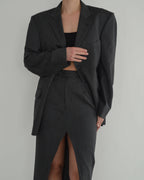 Skirt Suit - P. Cardin Grey (XS/S)