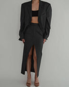 Skirt Suit - P. Cardin Grey (XS/S)