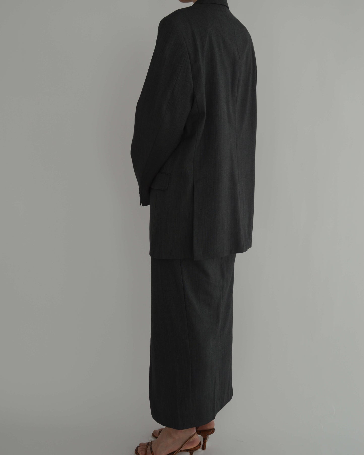 Skirt Suit - P. Cardin Grey (XS/S)