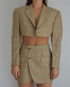 Blaset - líneas azul crema (L)