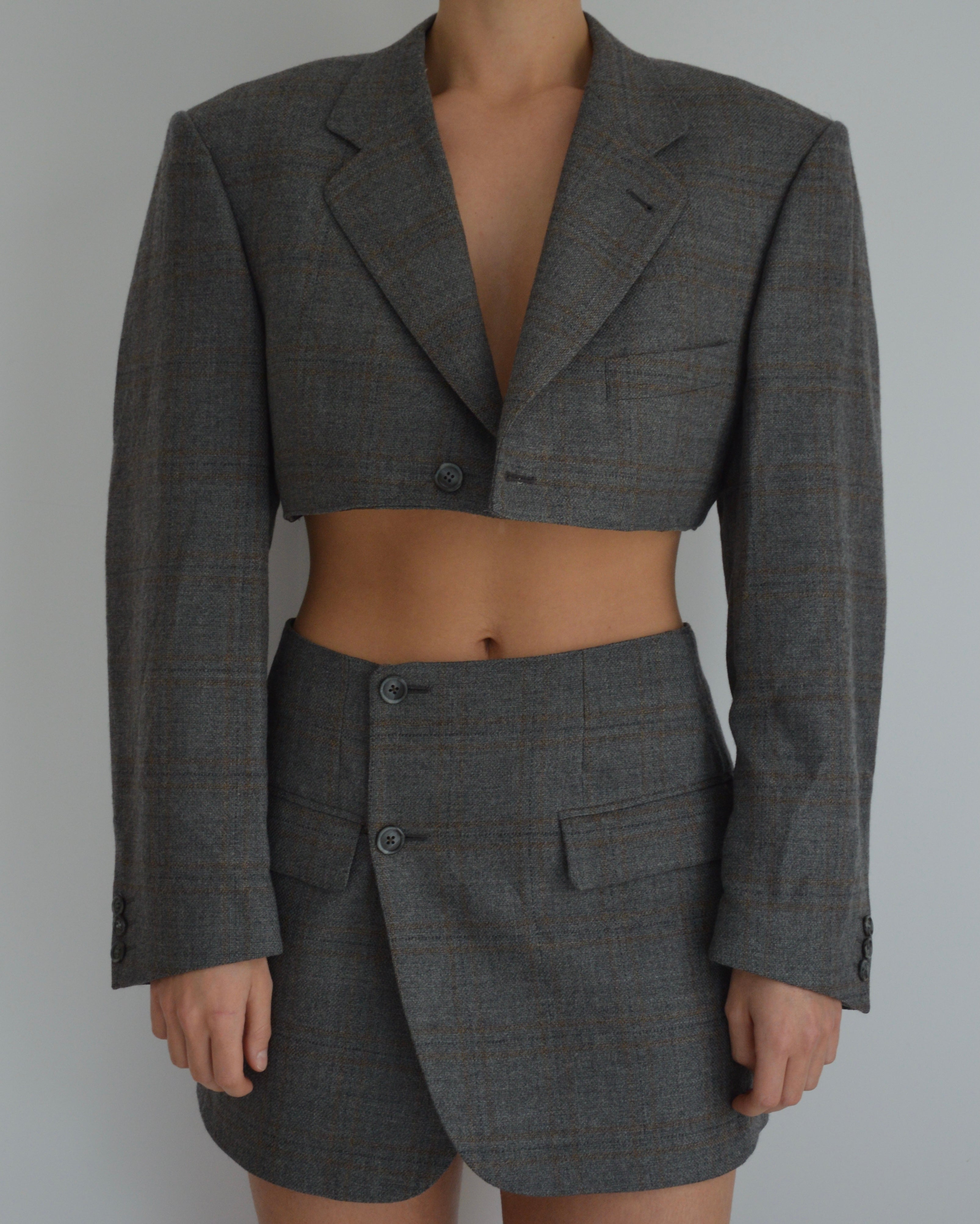 Blaset - lignes gris-orange (S/M)