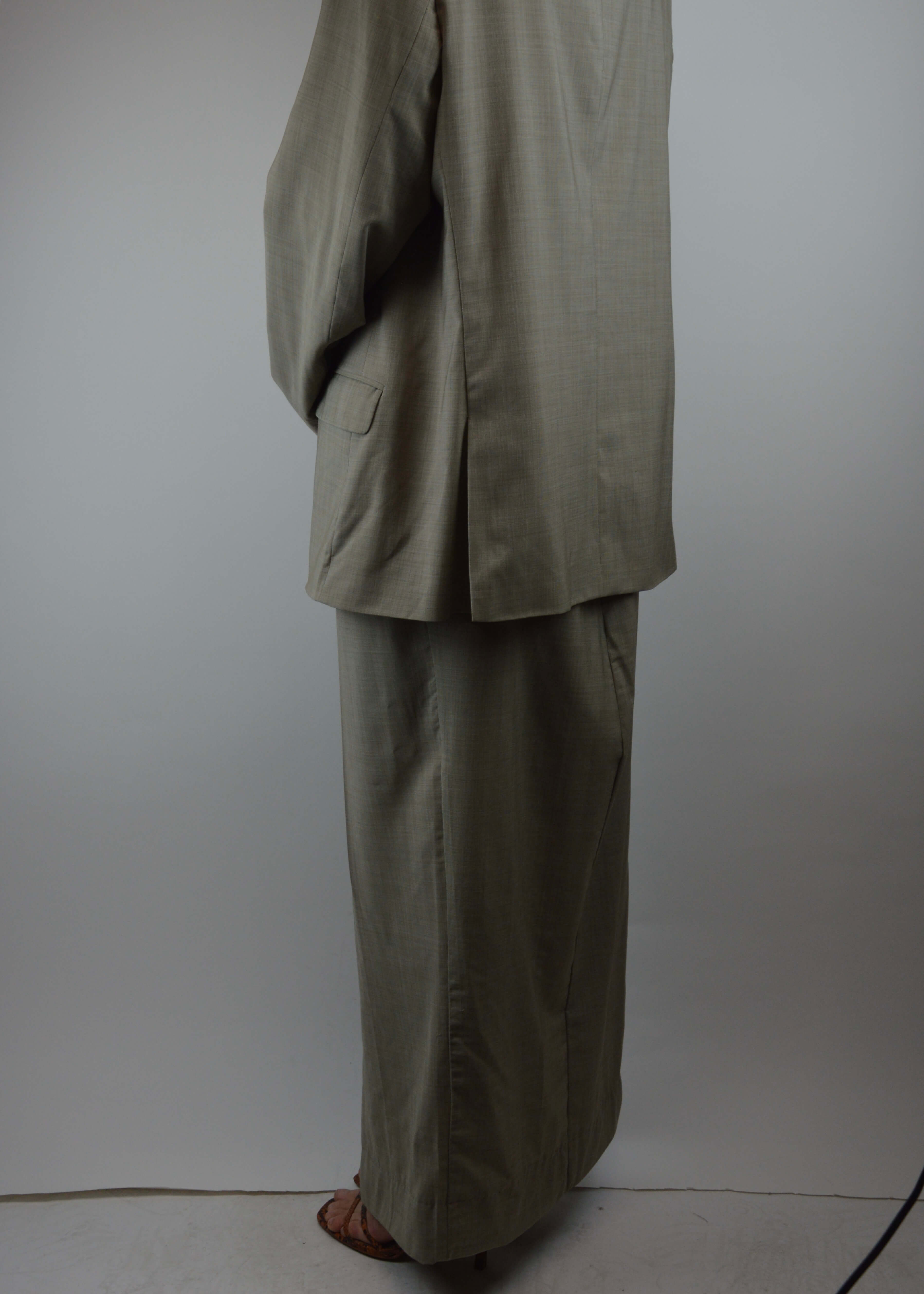 Skirt Suit - Beige (M/L)