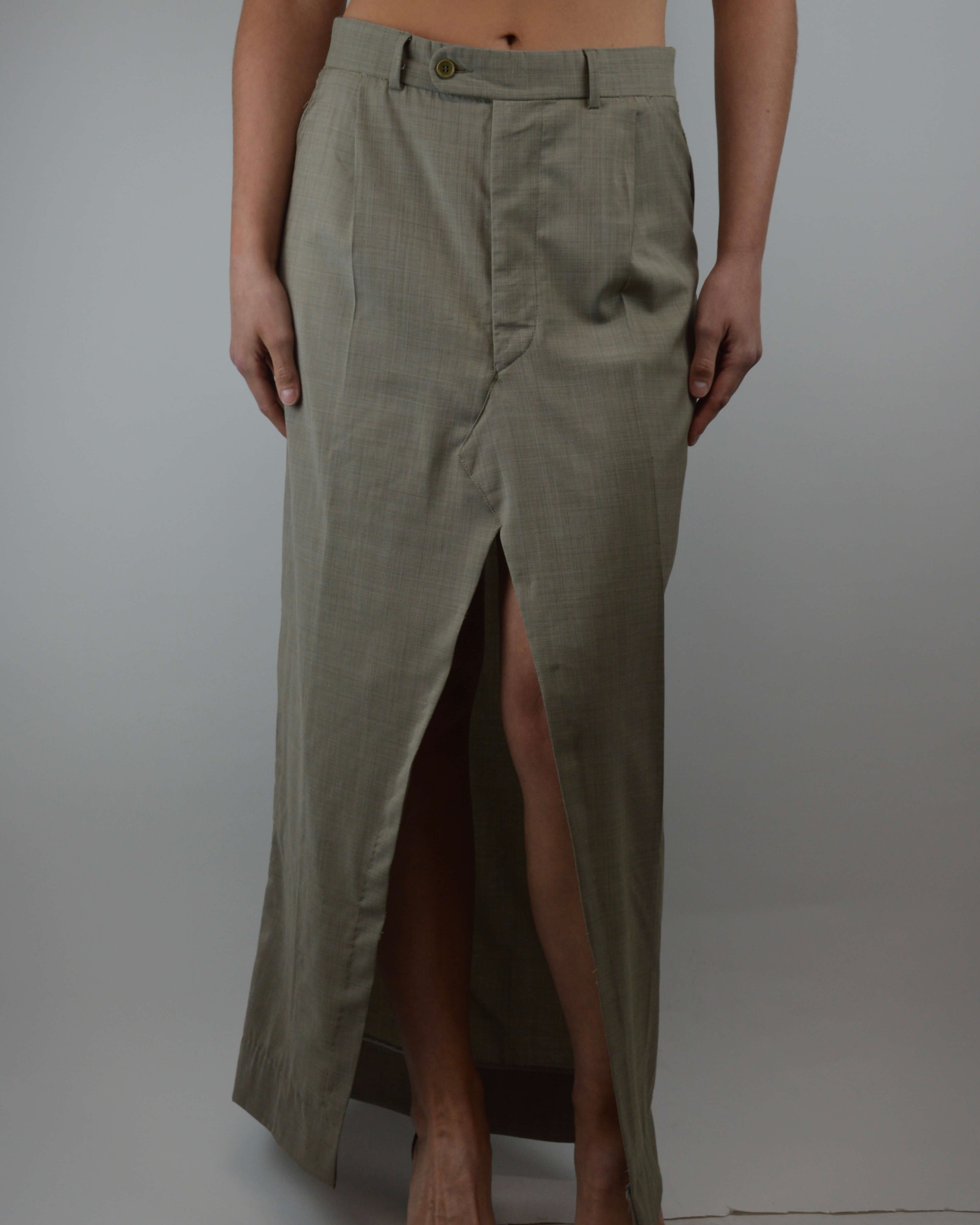 Skirt Suit - Beige (M/L)