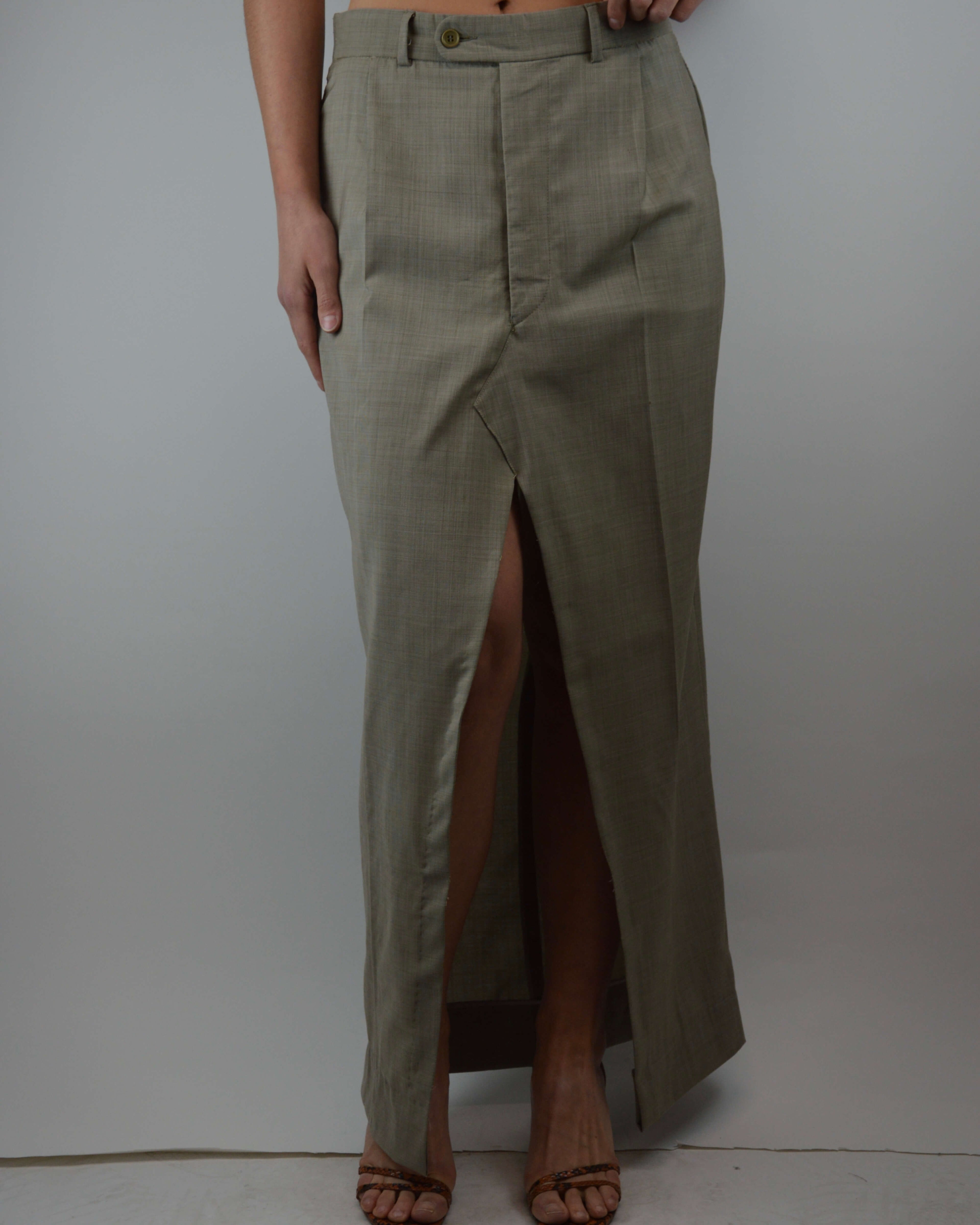 Skirt Suit - Beige (M/L)