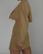 Conjunto vegano con pantalón - doble avena (S/M)