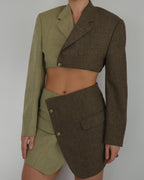 Blaset - double brown on green (M)
