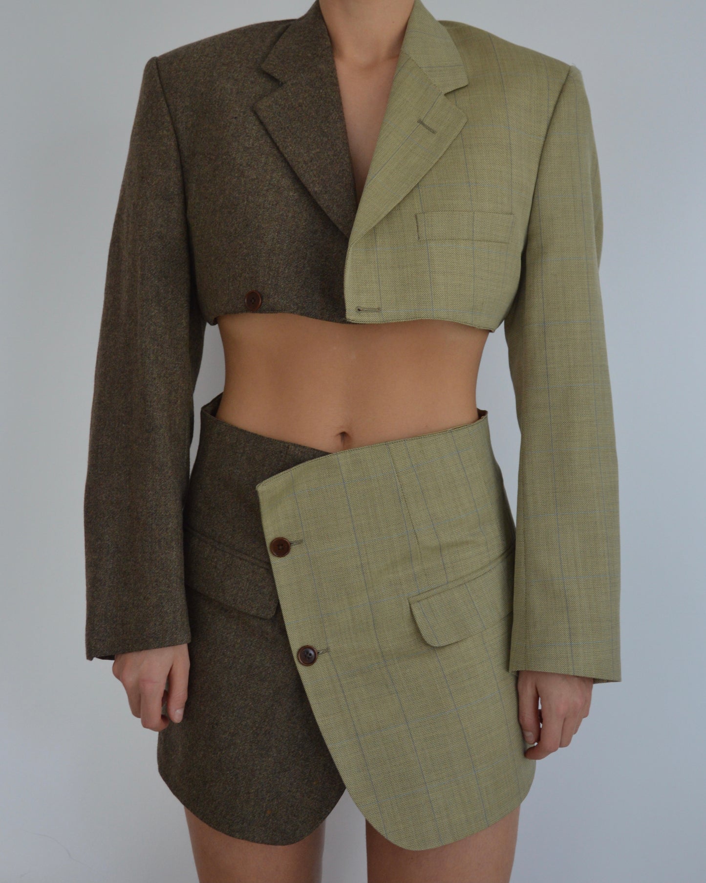 Blaset - double green on brown (S/M)