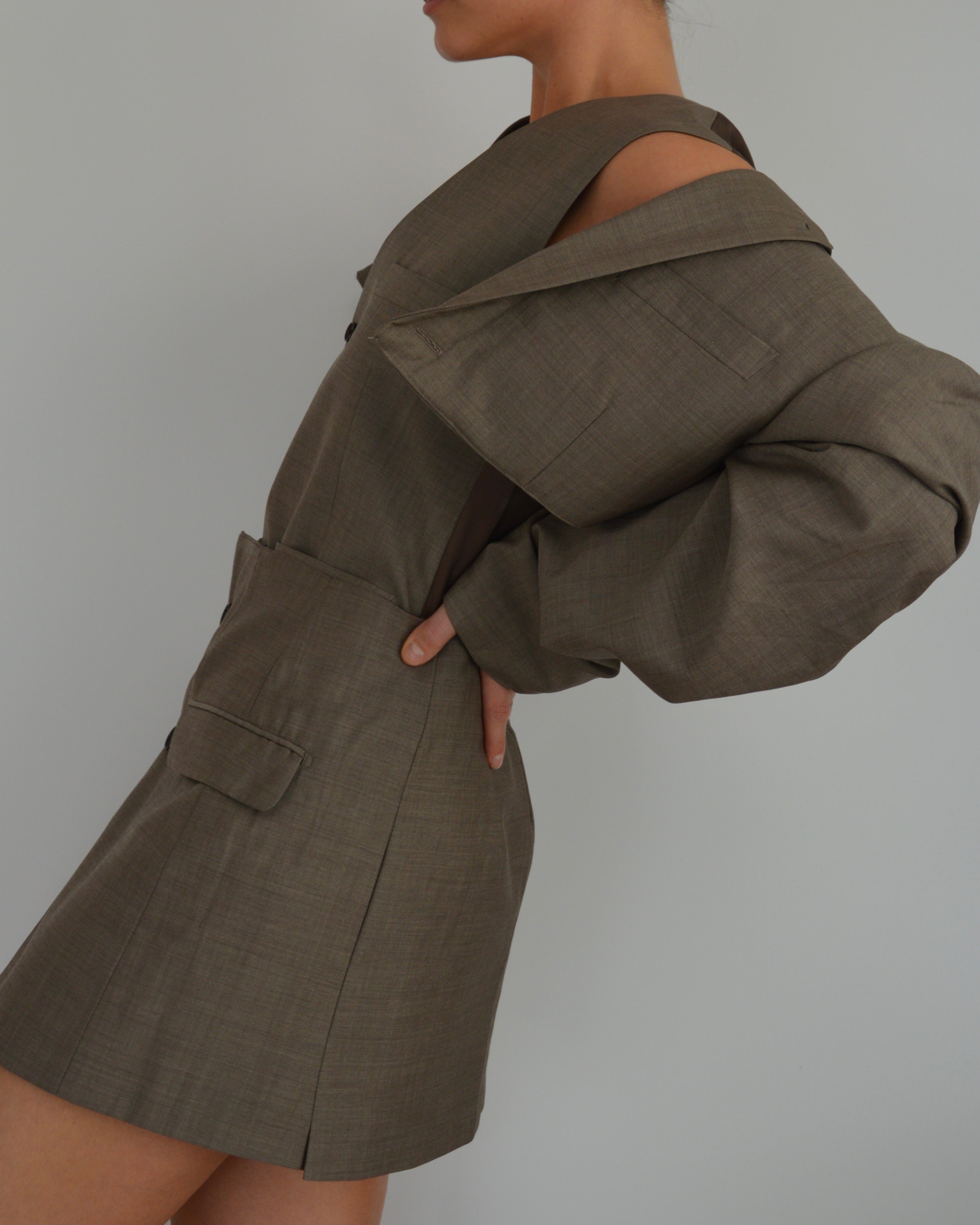 Blaset avec gilet - latte (S/M)