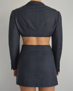 Blaset - navy blue lines (XS/S)