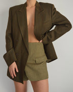 Jacket - double breasted dark green (S/XL)